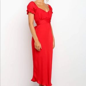 Red Petal and Pup “Oralie” dress